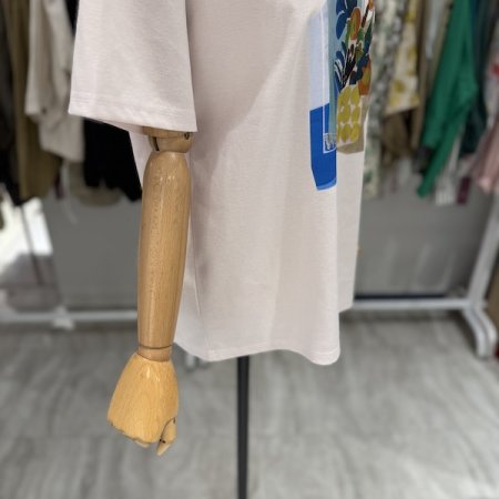 라이프 플라워 티셔츠