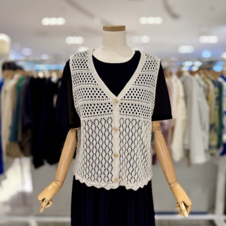 니트 스카시 조끼