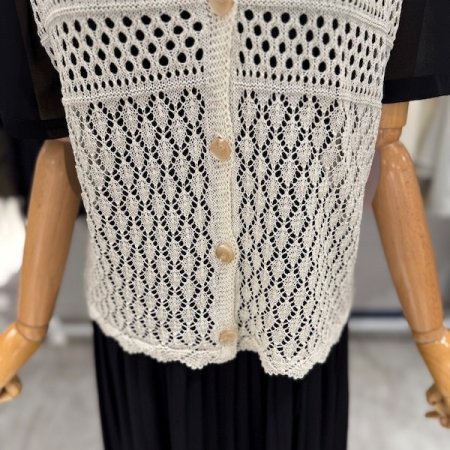 니트 스카시 조끼