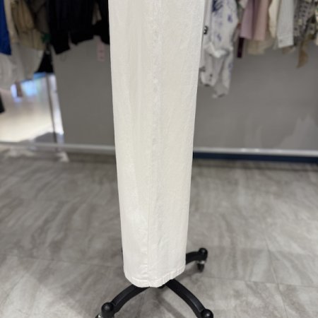 면 스판 일자핏 팬츠