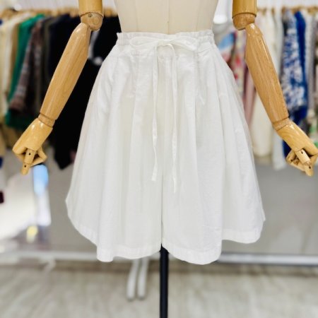 핀턱 반밴딩 치마바지