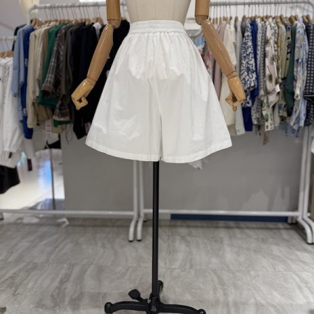 핀턱 반밴딩 치마바지