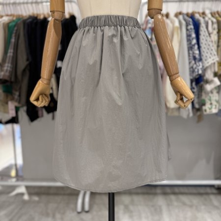 포켓 5부 스커트