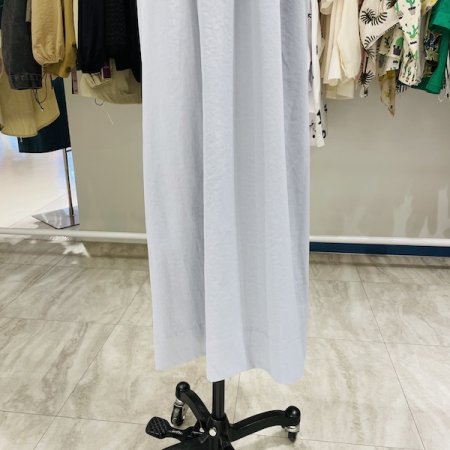 투버튼 핀턱 와이드 팬츠