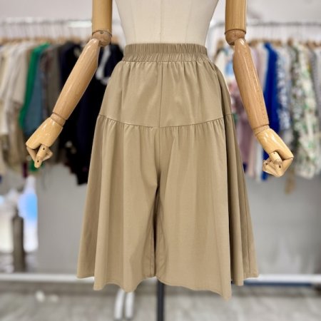 호박 스판 반바지