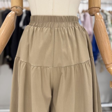 호박 스판 반바지