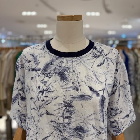 플라워 쿨 블라우스