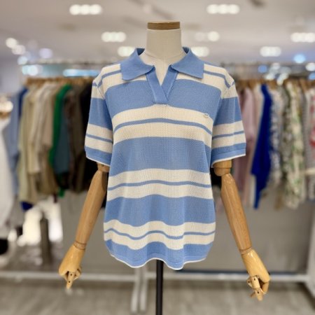 클립 매쉬 니트