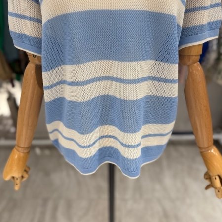 클립 매쉬 니트