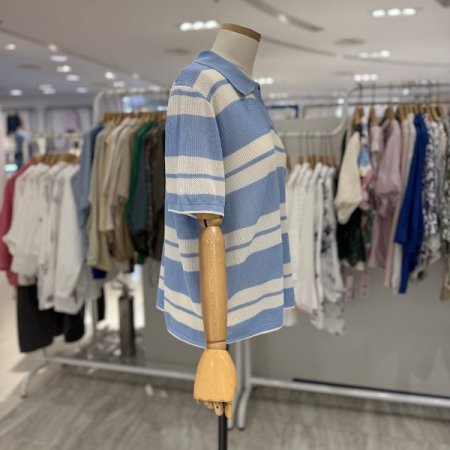 클립 매쉬 니트