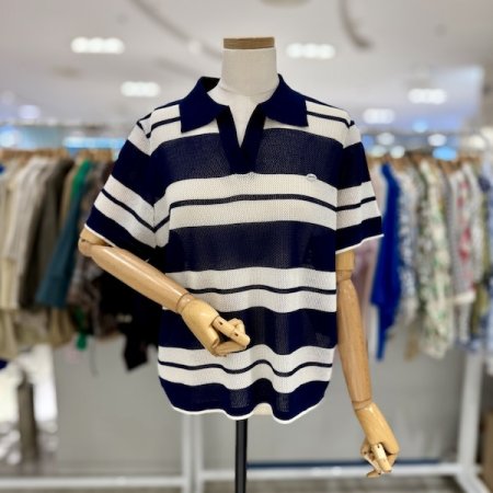 클립 매쉬 니트