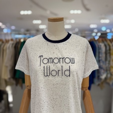 배색 투모로 티셔츠