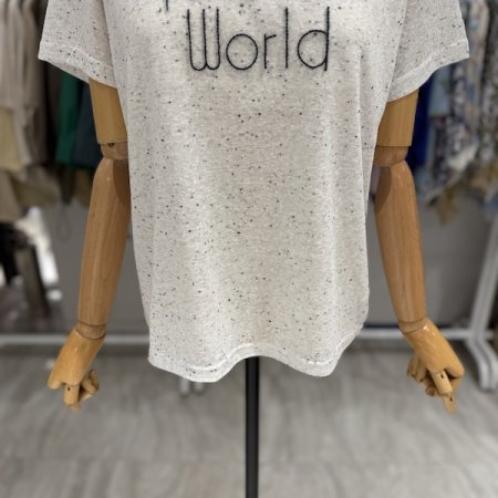 배색 투모로 티셔츠