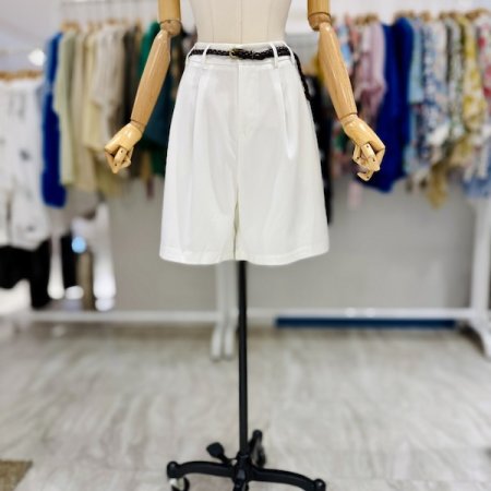 벨트 셋 실키 반바지