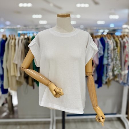 썸머 캡소매 티셔츠