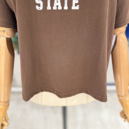 웨스턴 크롭 반팔 티셔츠