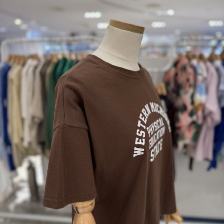 웨스턴 크롭 반팔 티셔츠