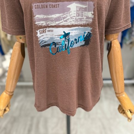 야자수 라운드 반팔티셔츠