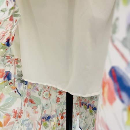 티어드 물감 나염 스커트