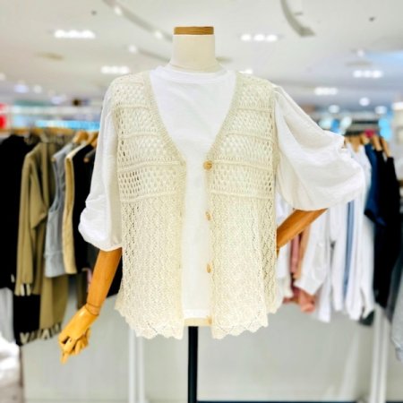 썸머 캡소매 티셔츠