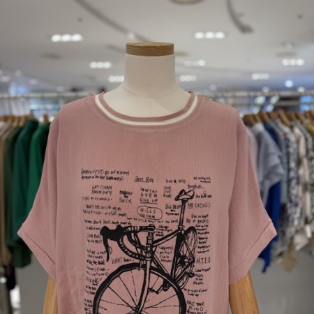 끈셔링 바이크 블라우스