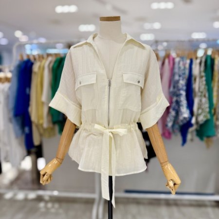 투포켓 스트링 자켓