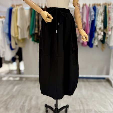 밴딩 카고 스커트