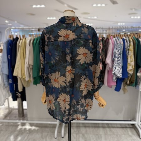 해바라기 셔츠 블라우스