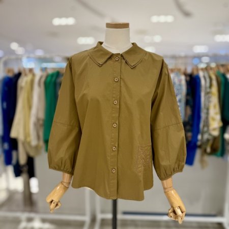 이중 카라 셔츠