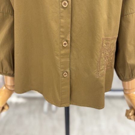 이중 카라 셔츠