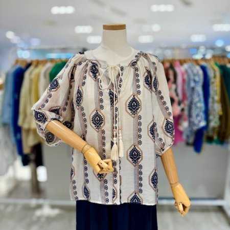 에스닉 블라우스