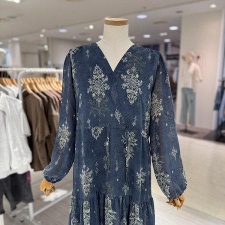 브이넥 인디안 원피스