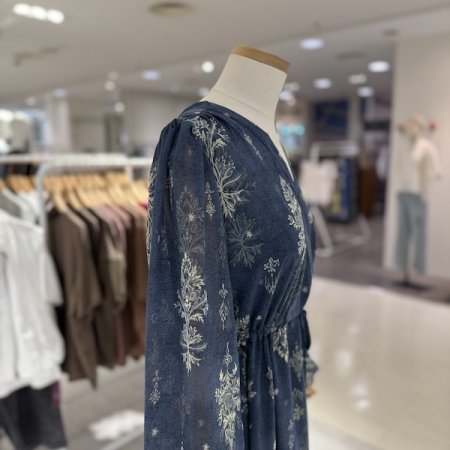 브이넥 인디안 원피스