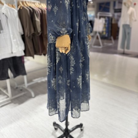 브이넥 인디안 원피스