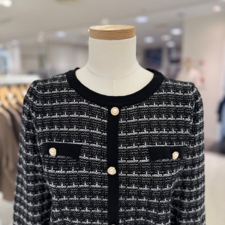 루비 진주 니트