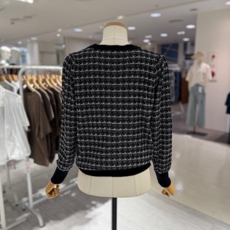 루비 진주 니트