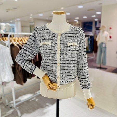 루비 진주 니트