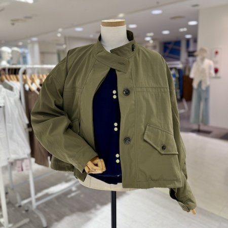 야상 카고 숏 자켓