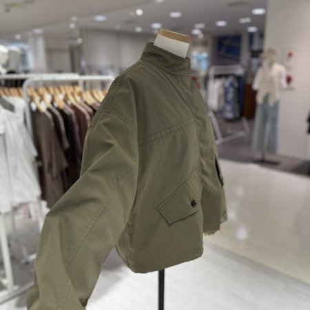 야상 카고 숏 자켓