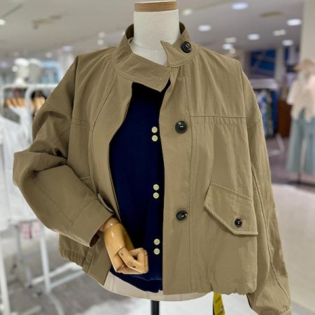 야상 카고 숏 자켓