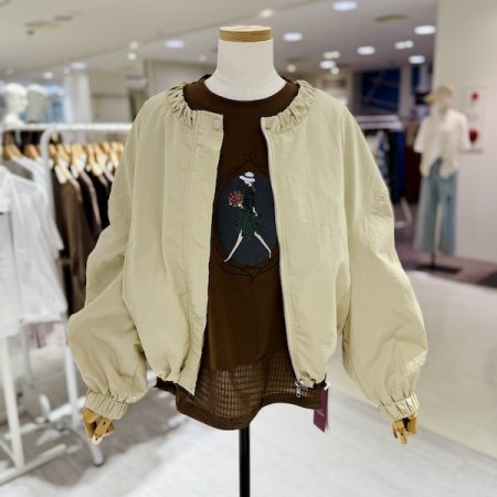 노카라 넥셔링 야상점퍼