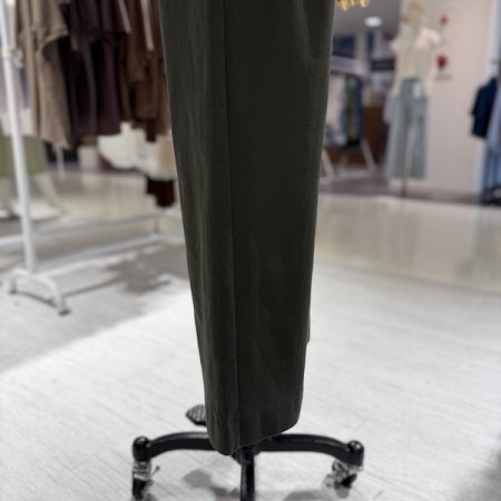 밴딩 면 통 바지