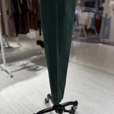 면 스티치 배기 팬츠