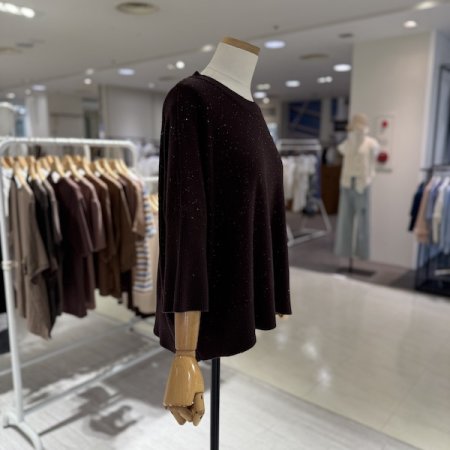 아이비즈 7부소매 니트