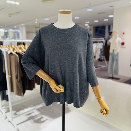 아이비즈 7부소매 니트