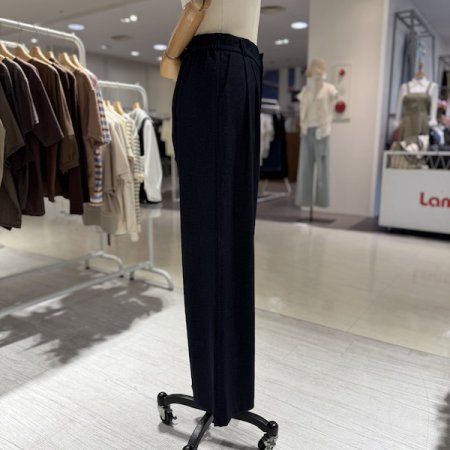 반밴딩 투핀턱 데님 팬츠