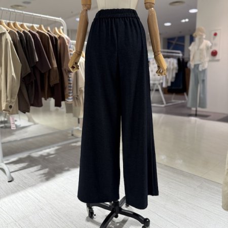 반밴딩 투핀턱 데님 팬츠