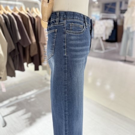 플레어 스판 데님 팬츠