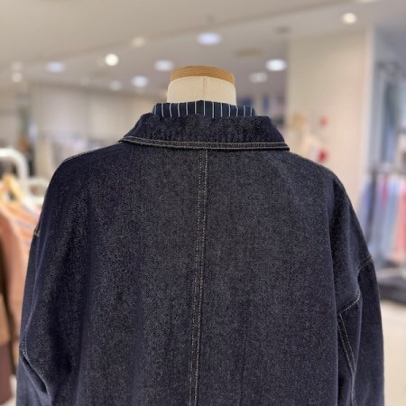 포켓 H 데님 자켓