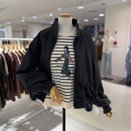 셔링 스트링 점퍼